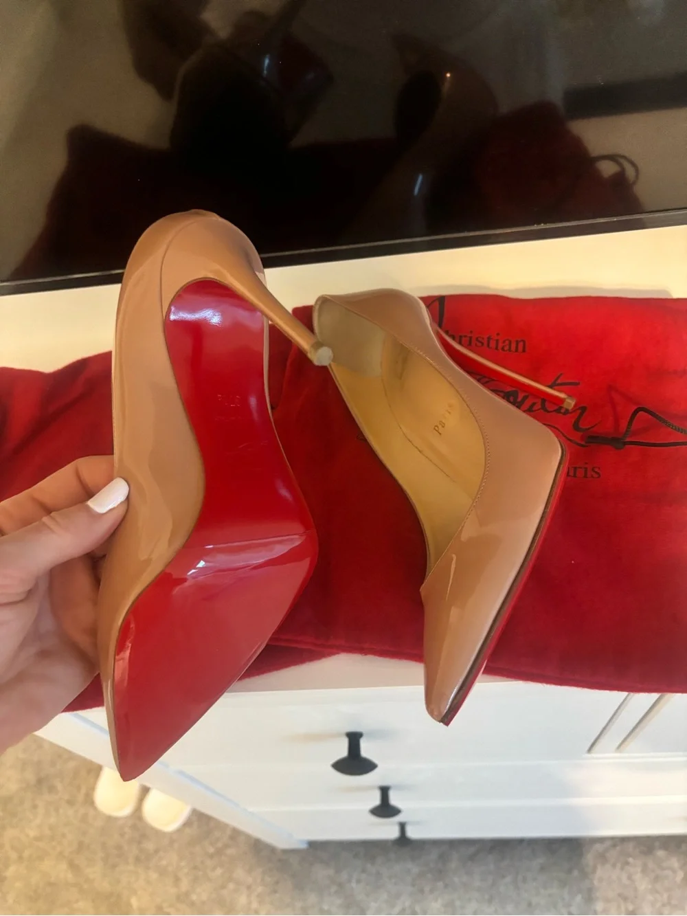 So Kate Christian Louboutin heels